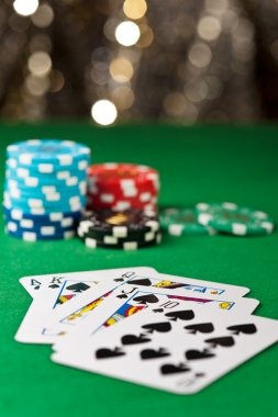 High hand: five-card ranking Capsa Susun high hand example